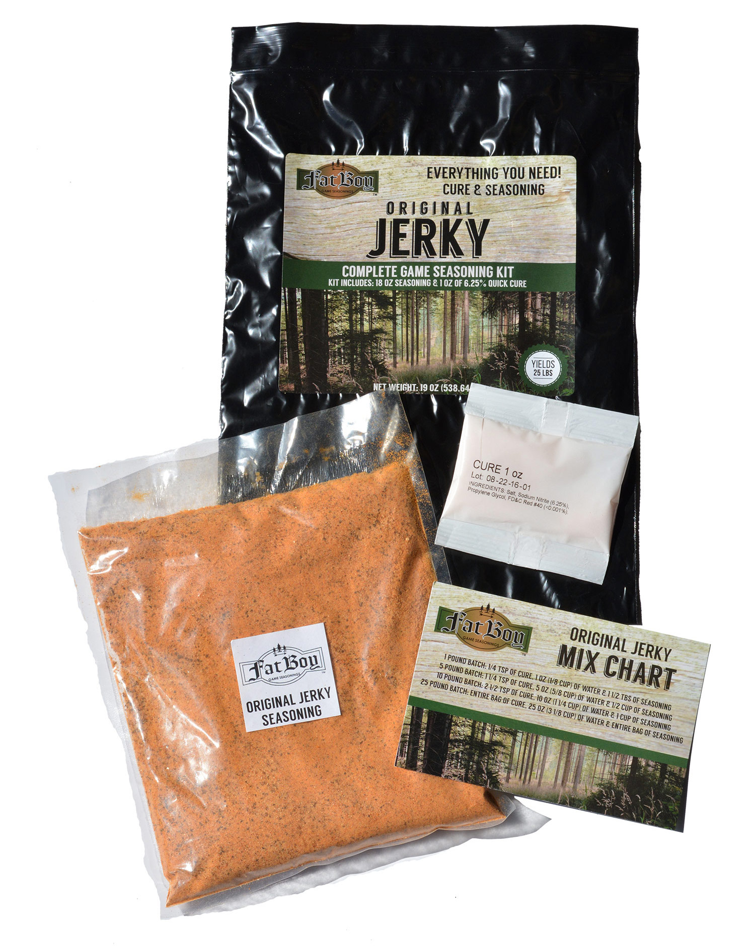 Jerky Seasoning Kit Fat Boy Game Seasonings