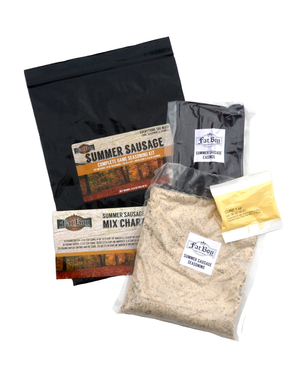 Summer Sausage Seasoning Kit Fat Boy Game Seasonings
