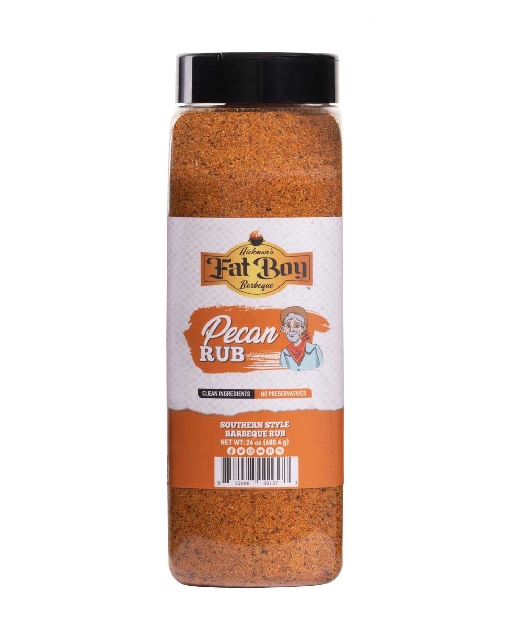 Pecan BBQ Rub 24 oz