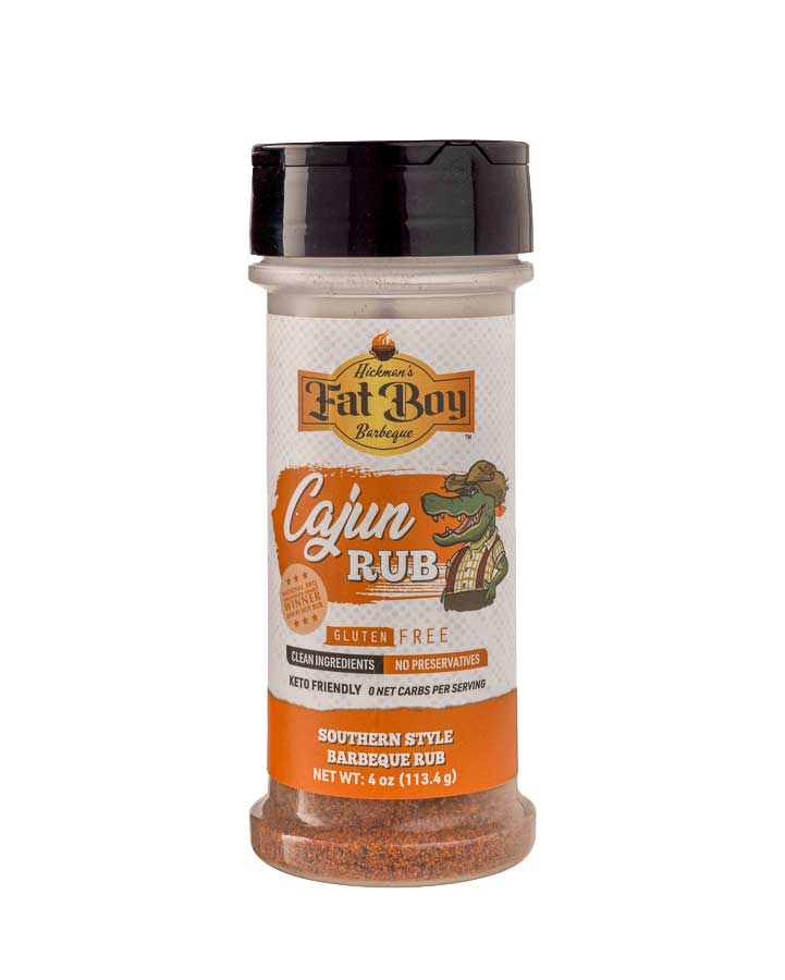 Cajun BBQ Rub 4 oz – Fat Boy Game Seasonings