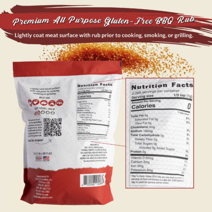 Premium All Purpose BBQ Rub 5 lb - Image 2