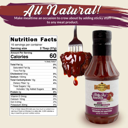 Sticky Stuff BBQ Sauce 19 oz - Image 6